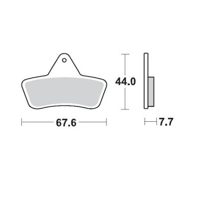 Τακάκια φρένων MOTO-MASTER BRAKEPAD ARCTIC CAT