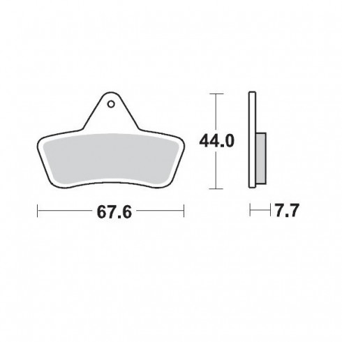 Τακάκια φρένων MOTO-MASTER BRAKEPAD ARCTIC CAT Τακάκια φρένων MOTO-MASTER BRAKEPAD ARCTIC CAT