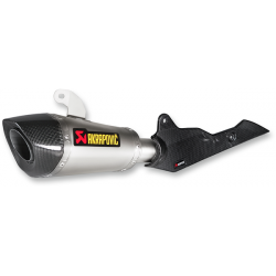 Τελικό εξάτμισης μοτοσυκλέτας AKRAPOVIC TI/CF GSX-S1000 17