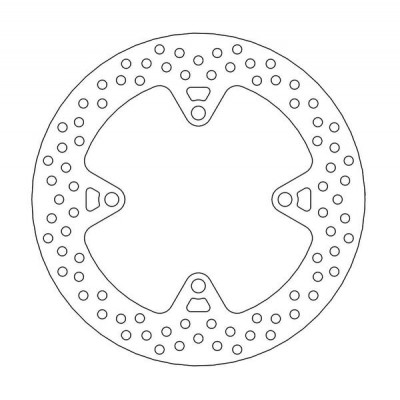 Δισκόπλακα MOTO-MASTER HALO REAR DISC KAWA ZX14R