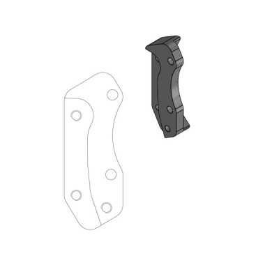 Αντάπτορας δαγκάνας φρένων MOTO-MASTER BRAKE CALIPER ADAPTOR SM SWM RS 125 R 17