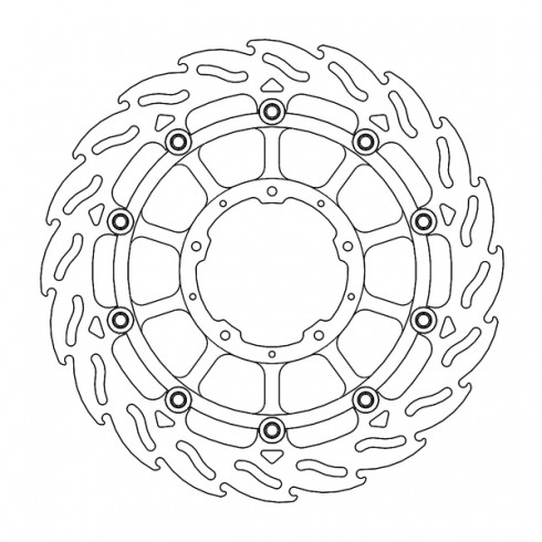 Δισκόπλακα MOTO-MASTER BRAKE ROTOR FLOAT FLAME HONDA CBR 1000 RR-R ABS 18-21 Δισκόπλακα MOTO-MASTER BRAKE ROTOR FLOAT FLAME HONDA CBR 1000 RR-R ABS 18-21