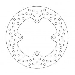 Δισκόπλακα MOTO-MASTER BRAKE ROTOR FIX ROUND RIGHT KAWASAKI ZX-10 RR 1000 ABS 23