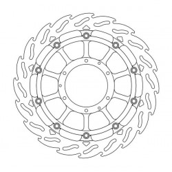 Δισκόπλακα MOTO-MASTER FLAME RACE FR LEFT 5 5mm CBR 1000 RR ABS 16