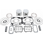 Σετ πιστόνια μοτοσυκλέτας WISECO PISTON KIT ARCTIC thumb