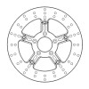 Δισκόπλακα MOTO-MASTER BRAKE ROTOR FLOAT ROUND Harley Davidson	FLS 1690