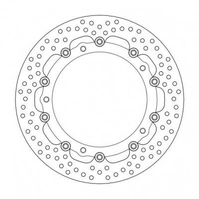 Δισκόπλακα MOTO-MASTER HALO FRONT DISC BMW NUDA 900 ABS
