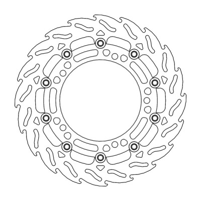 Δισκόπλακα MOTO-MASTER BRAKE ROTOR FLOAT FLAME KAWASAKI Z 900 RS ABS 23