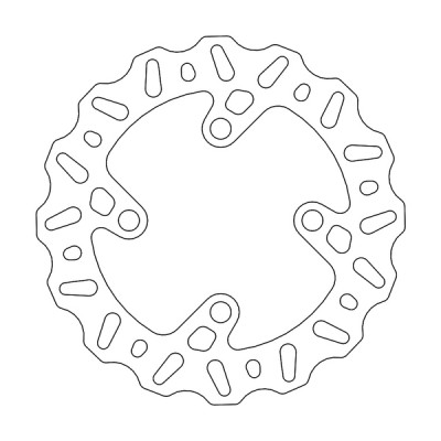 Δισκόπλακα MOTO-MASTER BRAKE ROTOR FIX WAVE BETA	EVO 125 21-22