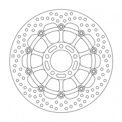 Δισκόπλακα MOTO-MASTER HALO FRONT DISC SUZUKI GSX 750 03