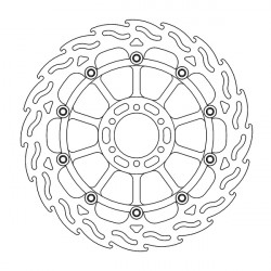 Δισκόπλακα MOTO-MASTER BRAKE ROTOR FLOAT FLAME APRILIA TUONO V4 1100 RR ABS 22-23