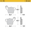 Τακάκια φρένων MOTO-MASTER BRAKE PAD SINTER MX GAS GAS MC 65 23 Τακάκια φρένων MOTO-MASTER BRAKE PAD SINTER MX GAS GAS MC 65 23 thumb