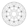 Δισκόπλακα MOTO-MASTER BRAKE DISC HALO T-FLOATER KAWASAKI ZX-10 RR 1000 ABS 20-23
