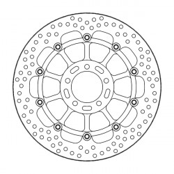 Δισκόπλακα MOTO-MASTER BRAKE ROTOR FLOAT ROUND ZX-10 RR 1000 ABS Δισκόπλακα MOTO-MASTER BRAKE ROTOR FLOAT ROUND ZX-10 RR 1000 ABS