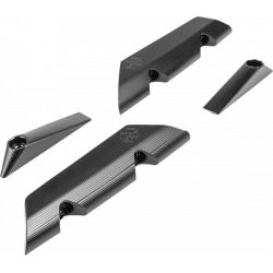 Προστατευτικό κάλυμμα για σπόιλερ GILLES WINGLET COVER KIT BK DUCATI STREETFIGHTER V4 1100 ABS 20-22