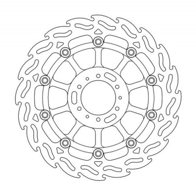 Δισκόπλακα MOTO-MASTER FLAME RIGHT DISC HONDA GL 1800 ABS