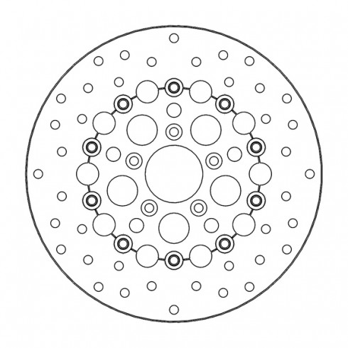 Δισκόπλακα MOTO-MASTER BRAKE ROTOR FLOAT ROUND FLS 1690 Δισκόπλακα MOTO-MASTER BRAKE ROTOR FLOAT ROUND FLS 1690