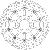 Δισκόπλακα MOTO-MASTER BRAKE ROTOR FLOAT FLAME DUCATI MONSTER 937 ABS 23