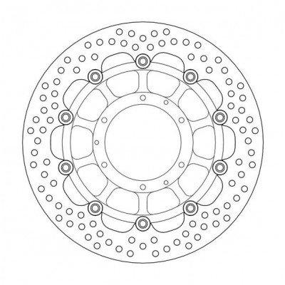 Δισκόπλακα MOTO-MASTER HALO FRONT DISC HONDA CBR 600 F 07