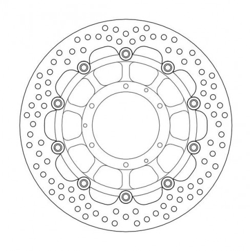 Δισκόπλακα MOTO-MASTER HALO FRONT DISC HONDA CBR 600 F 07 Δισκόπλακα MOTO-MASTER HALO FRONT DISC HONDA CBR 600 F 07