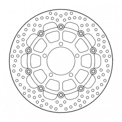 Δισκόπλακα MOTO-MASTER BRAKE ROTOR ROUND TRIUMPH TIGER 1050 ABS Δισκόπλακα MOTO-MASTER BRAKE ROTOR ROUND TRIUMPH TIGER 1050 ABS