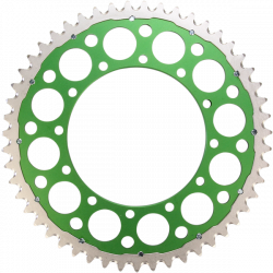 Γρανάζι πίσω κίνησης RENTHAL SPROCKET R 520 51T GN SC TWIN