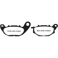 Τακάκια μοτοσυκλέτας EBC GPFA SINTER RACE GPFAX663HH