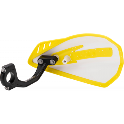 Προστατευτικές χούφτες μηχανής CYCRA CYCLONE WHITE/YELLOW