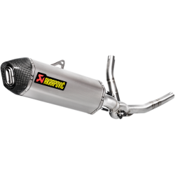 Ολόκληρο σύστημα εξάτμισης AKRAPOVIC RAC SS/TI V-STROM