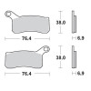 Τακάκια φρένων MOTO-MASTER BRAKEPAD KTM SX 505 ATV