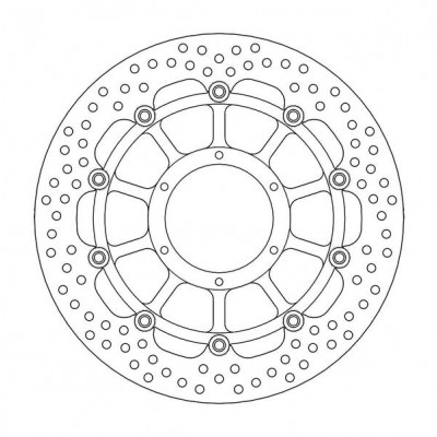 Δισκόπλακα MOTO-MASTER HALO FRONT DISC VTR1000