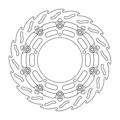 Δισκόπλακα MOTO-MASTER BRAKE ROTOR FLOAT FLAME RACE YAMAHA YZF-R7 ABS 22