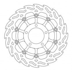 Δισκόπλακα MOTO-MASTER FLAME RIGHT DISC TRIUMPH SPEED FOUR 600