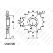 Κιτ αλυσίδα και γρανάζια REGINA για HONDA NX650 DOM 92-95 thumb