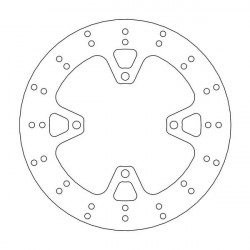 Δισκόπλακα MOTO-MASTER FRONT DISC ROUND POLARIS RANGER 570 4X4
