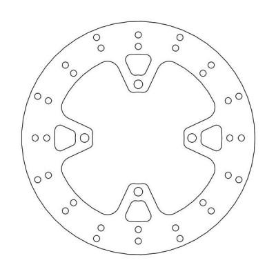 Δισκόπλακα MOTO-MASTER FRONT DISC ROUND POLARIS RANGER 570 4X4