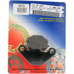 Τακάκια μοτοσυκλέτας EBCFA SER ORGANIC FA173