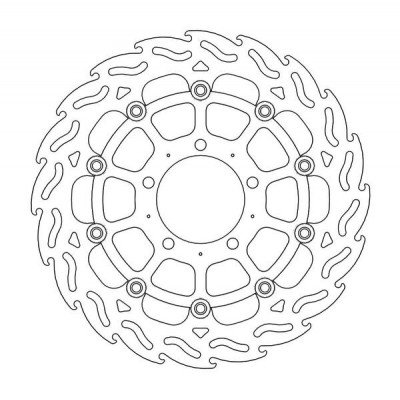 Δισκόπλακα MOTO-MASTER FLAME RIGHT DISC KAWASAKI KLZ 1000 ABS
