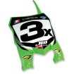Number Plate μάσκα εμπρός CYCRA KXF 13-16 GREEN thumb
