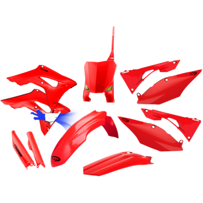Κιτ πλαστικών CYCRA CRF450 17- RED
