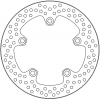 Δισκόπλακα MOTO-MASTER BRAKE ROTOR FIX ROUND SUZUKI	GSX-R 1000 R ABS 23