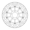 Δισκόπλακα MOTO-MASTER BRAKE ROTOR ROUND DUCATI STREETFIGHTER V4 1100 ABS