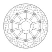 Δισκόπλακα MOTO-MASTER BRAKE ROTOR ROUND DUCATI STREETFIGHTER V4 1100 ABS Δισκόπλακα MOTO-MASTER BRAKE ROTOR ROUND DUCATI STREETFIGHTER V4 1100 ABS thumb