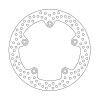 Δισκόπλακα MOTO-MASTER HALO DISC FIX C 650 SPORT ABS 21