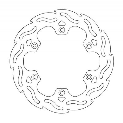 Δισκόπλακα MOTO-MASTER FLAME REAR DISC TRIUMPH