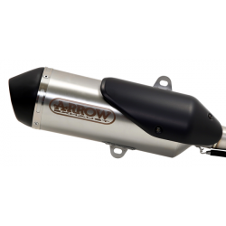 Τελικό εξάτμισης μοτοσυκλέτας ARROW MUFFLER URBAN CH/BK MED