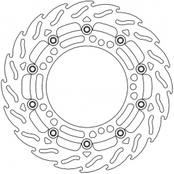 Δισκόπλακα MOTO-MASTER BRAKE ROTOR FLAME 5.5mm Δισκόπλακα MOTO-MASTER BRAKE ROTOR FLAME 5.5mm
