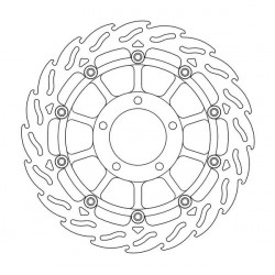 Δισκόπλακα MOTO-MASTER MOTO M.FRL FLAME TRIT1050
