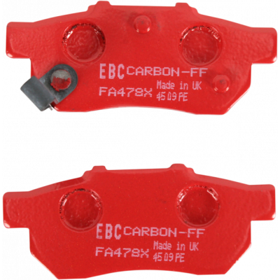 Τακάκια μοτοσυκλέτας EBC CARBON TT DIRT FA478TT