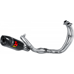 Ολόκληρο σύστημα εξάτμισης AKRAPOVIC RAC SS/CF MT-07
